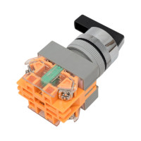 Переключатель Dekraft ПЕ-22, 10 А, IP54, 2НО, черный 25146DEK