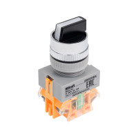 Переключатель DEKraft ПЕ-22, AC-3, 1НО+1НЗ, 10 А, IP54 25052DEK