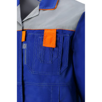 Женский костюм СОЮЗСПЕЦОДЕЖДА Профессионал василек/светло-серый, р. 48-50, рост 170-176 2140029601043