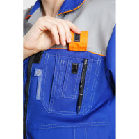 Женский костюм СОЮЗСПЕЦОДЕЖДА Профессионал василек/светло-серый, р. 48-50, рост 170-176 2140029601043