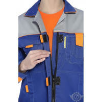 Женский костюм СОЮЗСПЕЦОДЕЖДА Профессионал василек/светло-серый, р. 48-50, рост 170-176 2140029601043