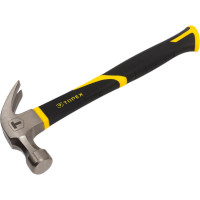 Столярный молоток TOPEX 450 г, ручка из стекловолокна 02A850