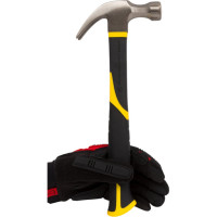 Столярный молоток TOPEX 450 г, ручка из стекловолокна 02A850