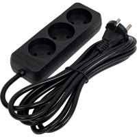 Бытовой удлинитель Uniel BLACKS-CD3-3 UL-00003604