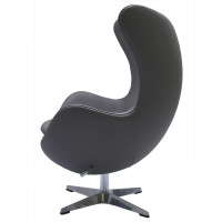 Кресло BRADEX EGG CHAIR серый FR 0567