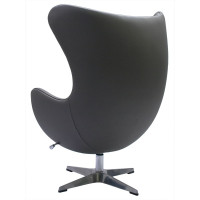 Кресло BRADEX EGG CHAIR серый FR 0567