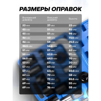 Съемник сайлентблоков и подшипников с набором оправок Forsage 21 предметов, в кейсе F-921T2(49914)