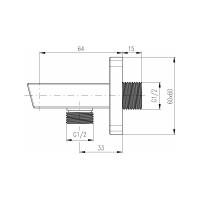 Держатель для душа RavSlezak MD0615