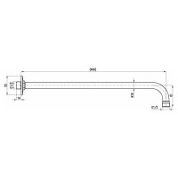 Держатель для душевой RavSlezak MD0150
