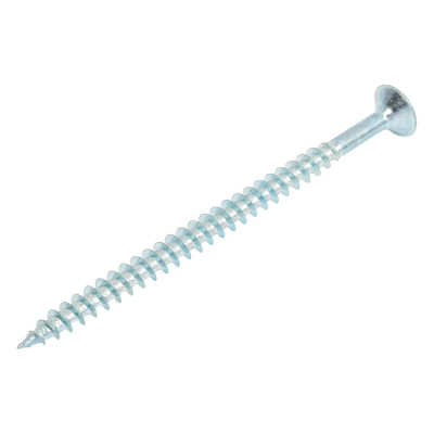 Шуруп для дерева Bohrer 4,5x70, универ., белый, 250 шт. SWZ-4,5х70-250