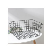 Корзина для хранения Доляна Эрин 36x28x16 см, цвет черный 7510176
