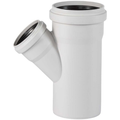 Тройник бесшумной канализации Ostendorf Skolan Safe 160х110 мм. 45 градусов, SKEA 337210