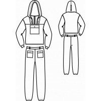 Противоэнцефалитный костюм TAIFHUNTER ЛЕС ЛО-0141-44-46-176и