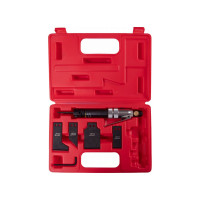 Скребковый пневматический нож с набором насадок MIGHTY SEVEN 6 предметов QK-112N