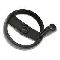 Пластиковый маховик UnitMC со складной ручкой 200х18 100302 18x200