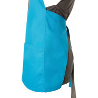 Комбинированный фартук-накидка СОЮЗСПЕЦОДЕЖДА Вита графит/голубой/серый, р. 50-56 2000000177182