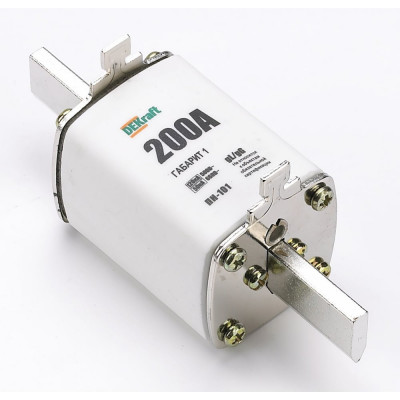 Ножевой предохранитель ПН-101, тип 35, габарит 1, 200 А Dekraft 21311DEK