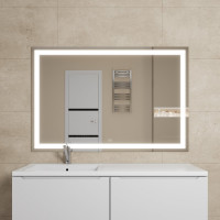 Зеркало для ванной Uperwood Tanos 120x80 см, с led-подстветкой и подогревом 291020272