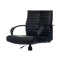 Кресло для руководителя Easy Chair 657 PU черное экокожа, пластик 1598590