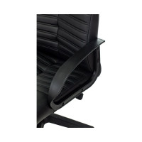 Кресло для руководителя Easy Chair 657 PU черное экокожа, пластик 1598590