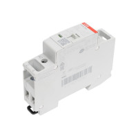 Контактор ABB EN20-20N-06 модульный с ручным управлением (20А АС-1, 2НО), катушка 230В AC/DC 1SBE122111R0620