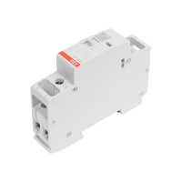 Контактор ABB EN20-20N-06 модульный с ручным управлением (20А АС-1, 2НО), катушка 230В AC/DC 1SBE122111R0620