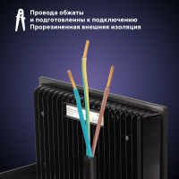Светодиодный прожектор RITTER серия PROFI 230В 150 Вт 6500К 15000Лм IP65 черный 53411 6
