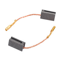 Комплект угольных щеток для электроинструмента Hammer (разъем "мама"), 6x8,5x15 мм, 2 шт COFRA SDH-34636