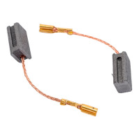 Комплект угольных щеток для электроинструмента Hammer (разъем "мама"), 6x8,5x15 мм, 2 шт COFRA SDH-34636