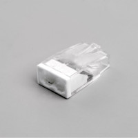 Монтажная 2-проводная клемма STEKKER с пастой для 1-жильного проводника, ld2273-242, 39941