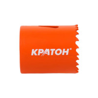 Коронка универсальная биметаллическая Кратон O38 мм 1 04 06 016