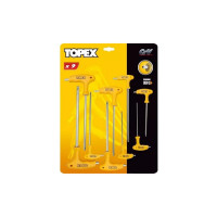 Ключи шестигранные Torx с Т-образной ручкой, 9 шт TOPEX 35D968