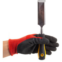 Стамеска (32 мм, CrV, двухкомпонентная рукоятка) TOPEX 09A432