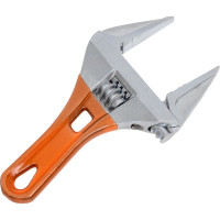 Разводной ключ короткий 185 мм, рабочий диапазон 0-53 мм NEO Tools 03-022