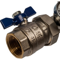 Распределительный коллектор из латуни без расходомеров 6 вых. STOUT SMB 0468 000006