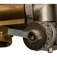 Распределительный коллектор из латуни без расходомеров 6 вых. STOUT SMB 0468 000006