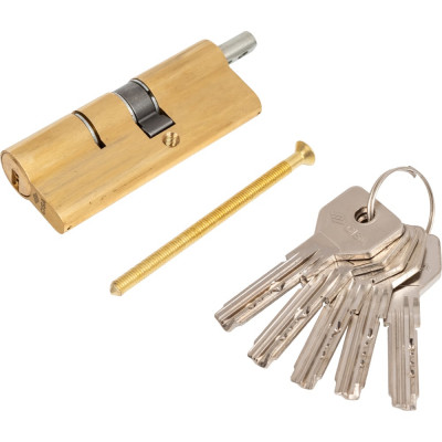 Цилиндровый механизм под вертушку CISA ASIX OE302-85.00 80 мм/40+10+30, ЛАТУНЬ 32307