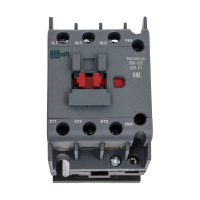 Контактор Dekraft КМ102-032А-024-01 AC-3 AC-4 22098DEK