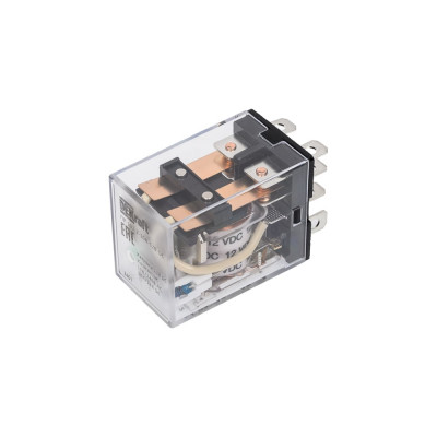 Промежуточное реле DEKraft 2-контактное, с led инд. 10а 12в dc пр-102 23903DEK