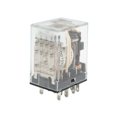 Промежуточное реле DEKraft 4 контакта, с led индикацией, 5а, 127в dc, пр-102 23891DEK
