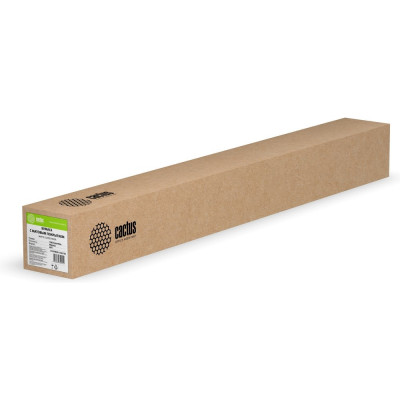 Бумага CACTUS CS-PM90-106745 универсальная, 42", A0+, 1067 мм, 45 м, 90г/м2, белый, CIE155%, матовое, с покрытием 1872182