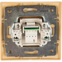 Телефонная розетка LEZARD MIRA евро ясень 701-4747-137