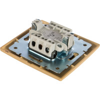 Выключатель с подсветкой LEZARD MIRA ясень 701-4747-111
