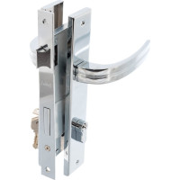 Врезной замок НОРА-М N106-85 К хром 16190