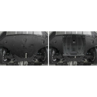 Защита картера и КПП АвтоБРОНЯ Hyundai Santa Fe/Tucson/Kia Sorento Prime/Sportage 111.02375.1