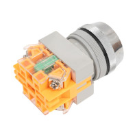 Кнопочный выключатель Dekraft ВК30-ABLF-BLK 25042DEK