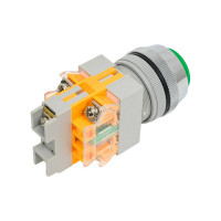 Выключатель кнопочный Dekraft ВК-30, ABLFP, 10 А, LED, IP54 25047DEK