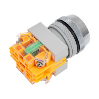 Кнопочный выключатель Dekraft ВК30-ABLF-YEL 25045DEK