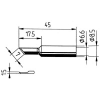 Жало паяльное Ersa 832AD 00022257