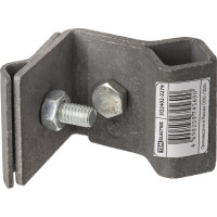 Фальцевый держатель TDM ELECTRIC стальной зажим 45x60 мм для прута 6-10 мм, гор.цинк SQ2402-3279